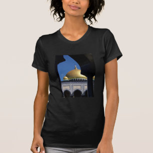 T-shirt Belle mosquée avec le dôme plaqué par or