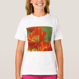T-shirt Belle Pavot Rouge