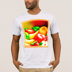 T-shirt Belle Peinture Tropicale De Fruits. Commandez dès 