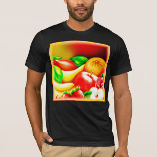 T-shirt Belle Peinture Tropicale De Fruits. Commandez dès 