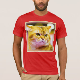 T-shirt Belle photo d'un mignon chat. Commandez dès mainte