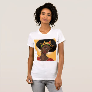 T-shirt Belle Reine noire