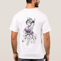 "Belle Samurai Geisha avec Katana"