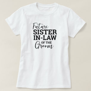 T-shirt Belle-sœur future du marié WV Mariage