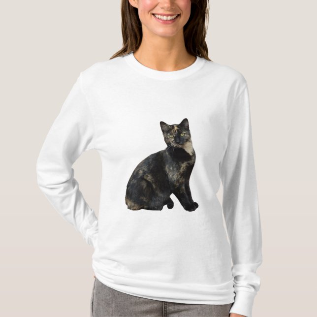 T-shirt Belle Tortie Chat, Tortoiseshell, Chat, Kitten (Devant)