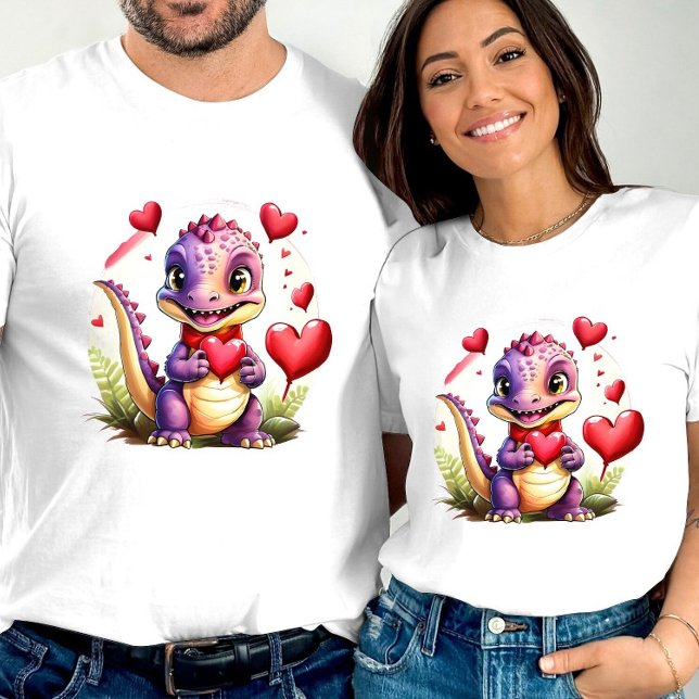 T-shirt Belle Valentine Dragon Adorable Dragon Lovethemé (Créateur téléchargé)