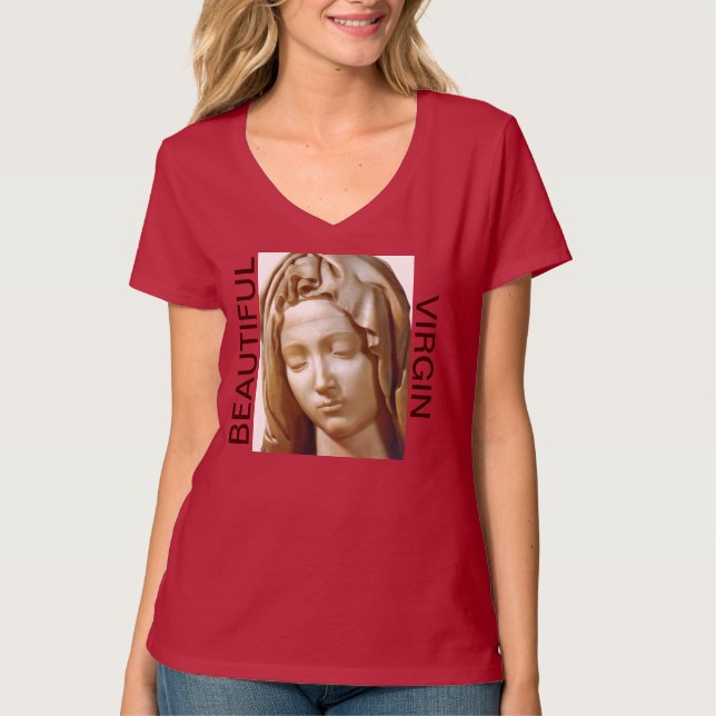 T-SHIRT BELLE VIRGIN (Devant)