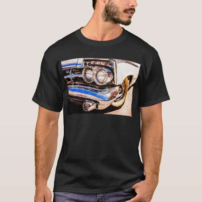 T-shirt Belle voiture classique (Devant)