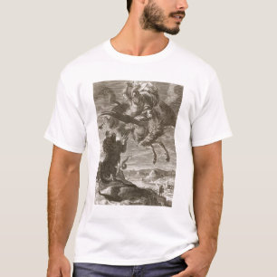 T-shirt Bellerophon combat les chimères, 1731 (la gravure