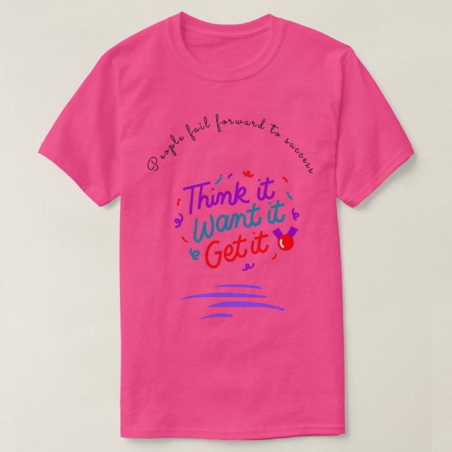 T-shirt Belles citations motivationnelles Les gens ne nous (Design devant)