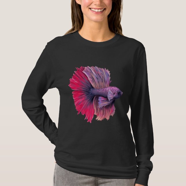 T-shirt Belles couleurs de poissons (Devant)