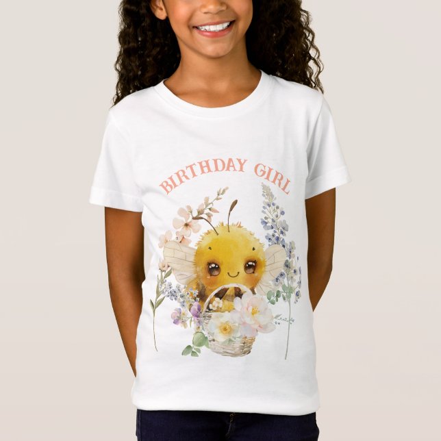 T-Shirt Belles Filles D'Abeilles (Devant)