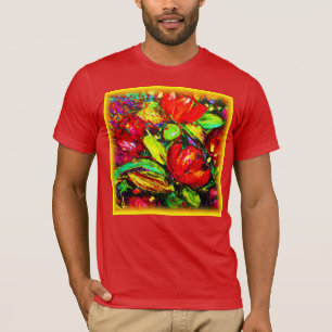 T-shirt "Belles Fleurs" Beau Art. Acheter Maintenant