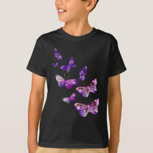 T-shirt Belles papillons papillons papillons papillons pou