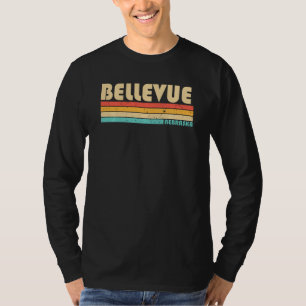T-shirt Bellevue Ne Nebraska Funny City Accueil Racines Ré