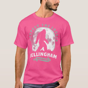T-shirt Bellingham Respecte La Pleine lune Locals Sasquatc