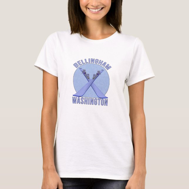 T-shirt Bellingham, Washington (Devant)