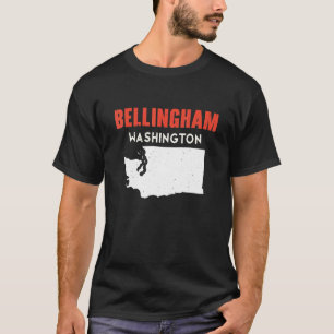T-shirt Bellingham Washington USA State America Travel