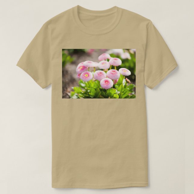 T-shirt Bellis perennis pomponette (Design devant)