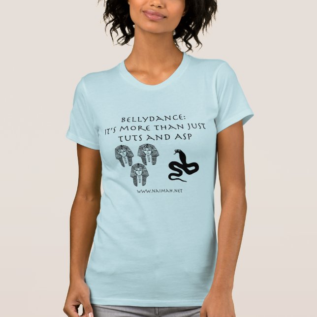 T-shirt Bellydance : pas simplement T&A (Devant)