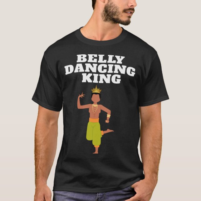 T-shirt Bellydancing King Boys and Mens Bellydancing (Devant)