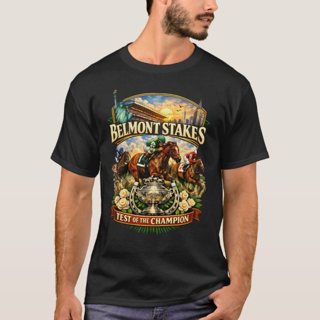 T-shirt Belmont Stakes (Devant)