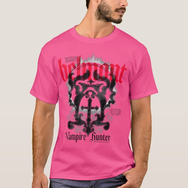 T-shirt Belmont Vampire Hunter Family Crest (Devant)