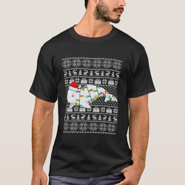 T-shirt Béluga Santa laidron Béluga (Devant)