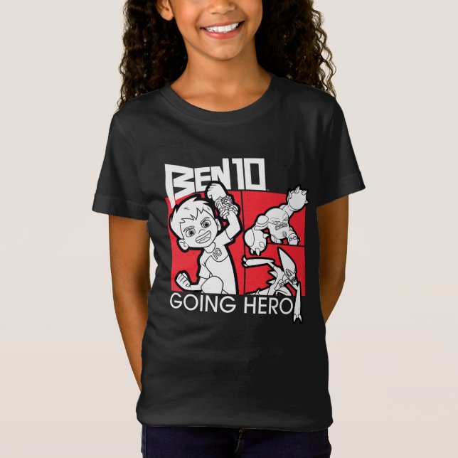 T-Shirt Ben 10 Going Hero (Devant)
