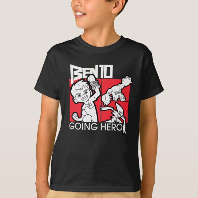 T-shirt Ben 10 Going Hero (Devant)