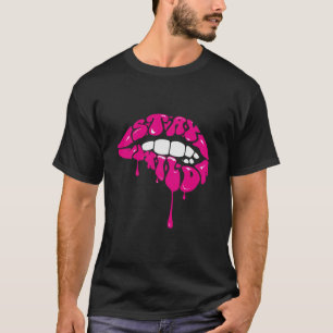 T-shirt Ben Azelart Merch Restez Sauvage Lip.