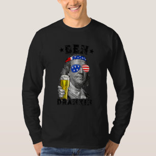 T-shirt Ben Drankin 4 juillet Benjamin Franklin Boisson B