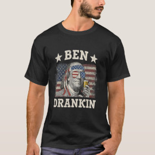 T-shirt Ben Drankin 4 juillet patriotique