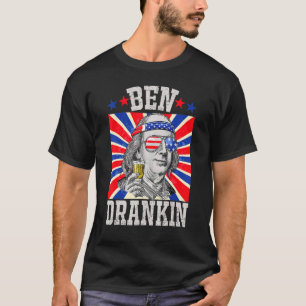 T-shirt Ben Drankin 4 juillet patriotique