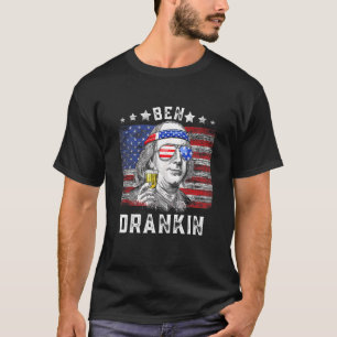 T-shirt Ben Drankin 4 juillet patriotique 1