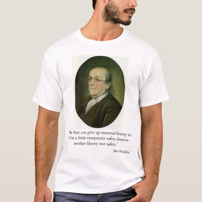 T-shirt Ben Franklin (Devant)