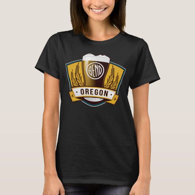 T-shirt Bend Brew Wear Dames (Devant)