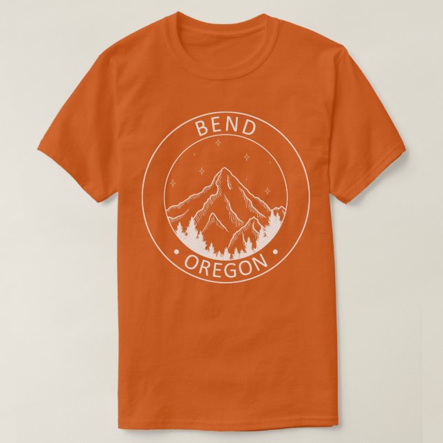 T-shirt Bend Oregon (Design devant)