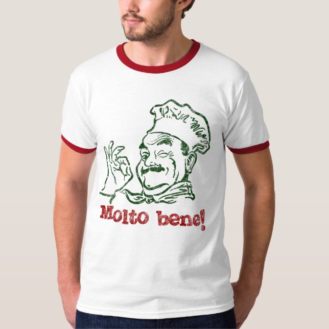 T-shirt "Bene de Molto !" Cru (Devant)