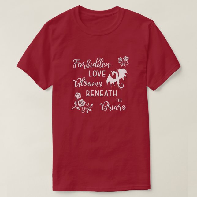 T-shirt Beneath the Briars by Brenda K Davies (Design devant)