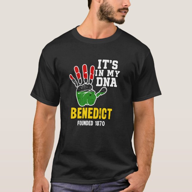 T-shirt Benedict, BC, Souvenir HBC Conception (Devant)