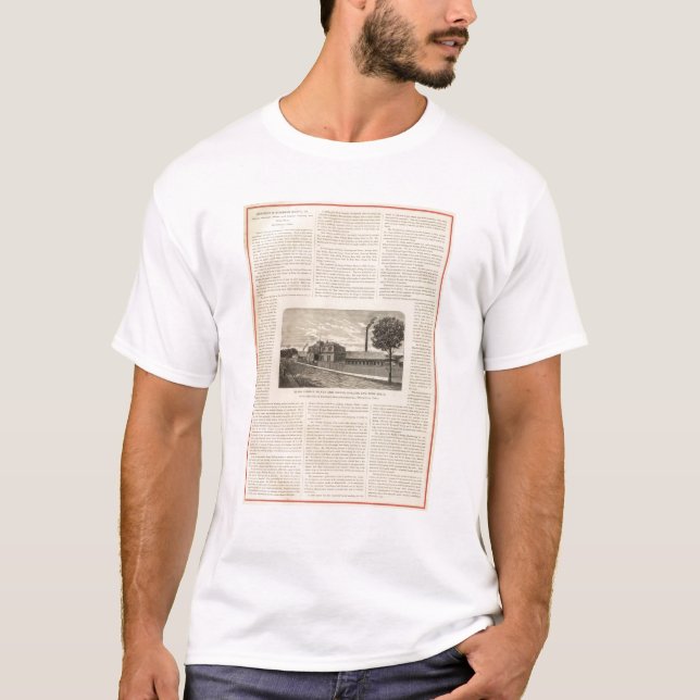 T-shirt Benedict et Burnham Manfacturing Company (Devant)