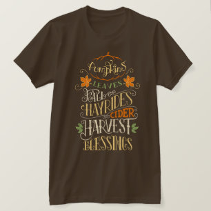 T-shirt Bénédiction d'automne et de récolte