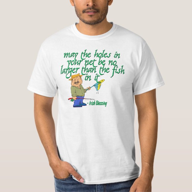 T-shirt Bénédiction de la pêche irlandaise (Devant)