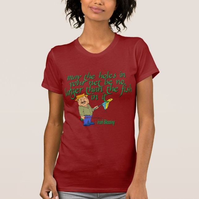 T-shirt Bénédiction de la pêche irlandaise (Devant)