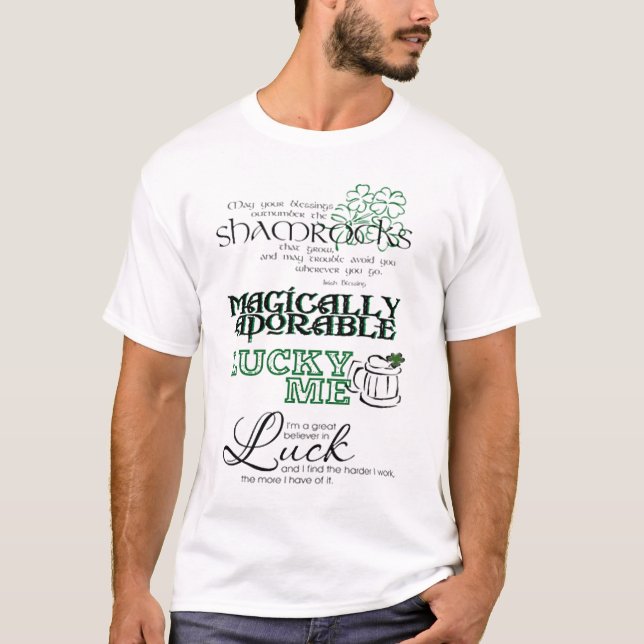T-shirt Bénédictions irlandaises (Devant)