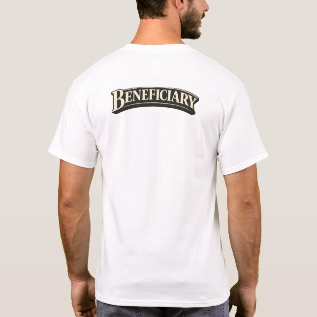 T-shirt Bénéficiaire (Dos)