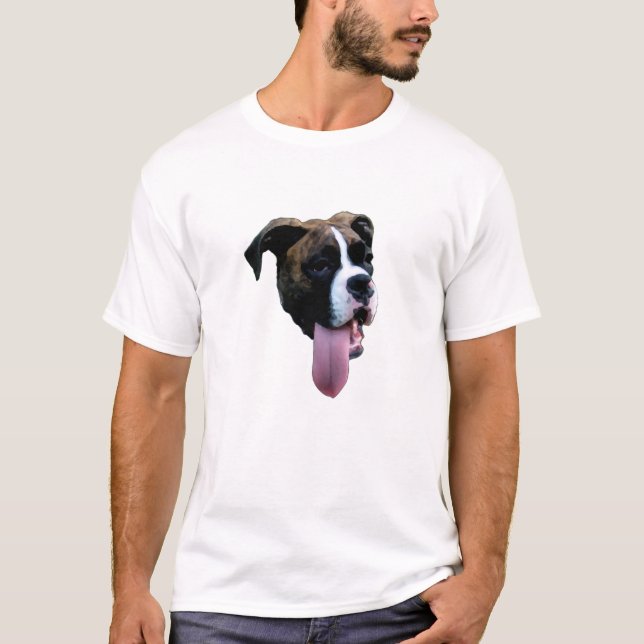 T-shirt Benelli le chien de boxeur (Devant)