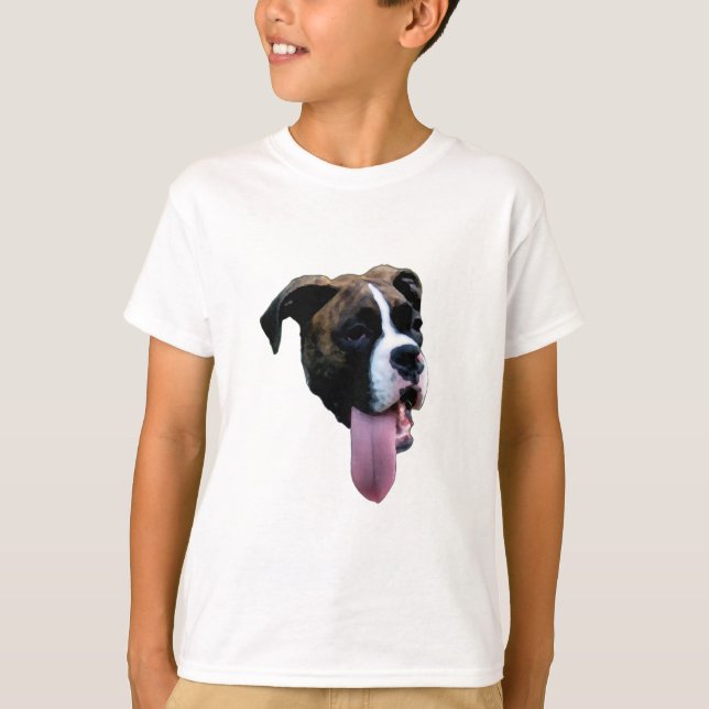 T-shirt Benelli le chien de boxeur (Devant)