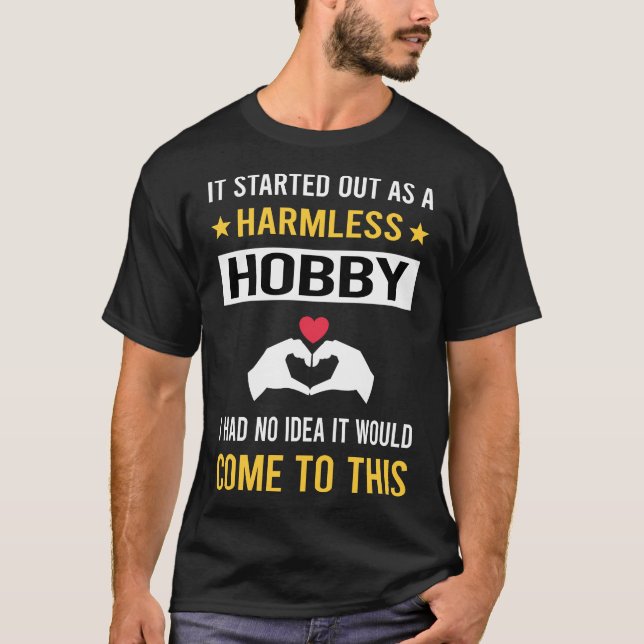 T-shirt Bénévole bénévole pour un passe-temps sans danger (Devant)